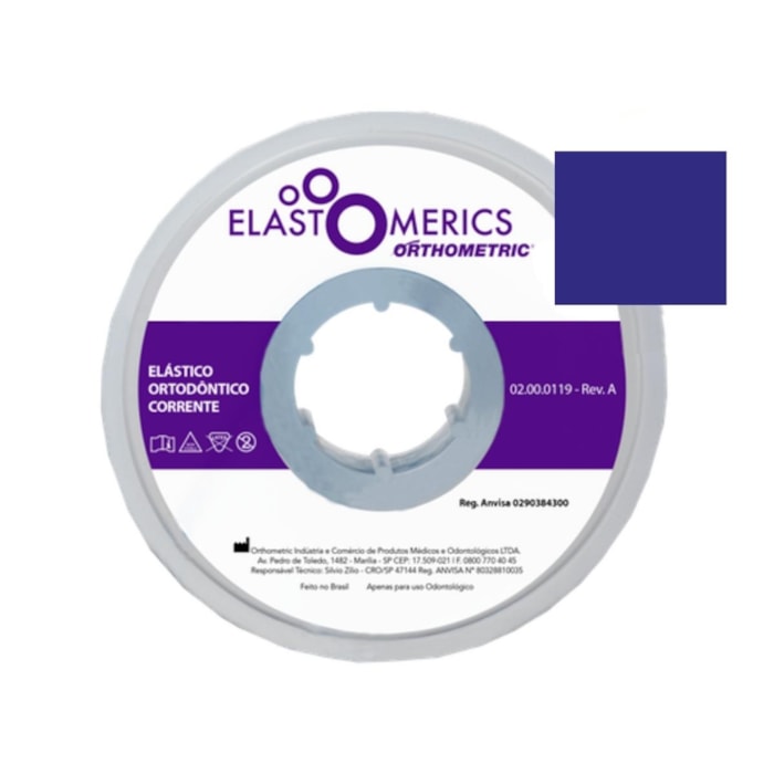 Elástico Corrente Médio 1,5m - Orthometric