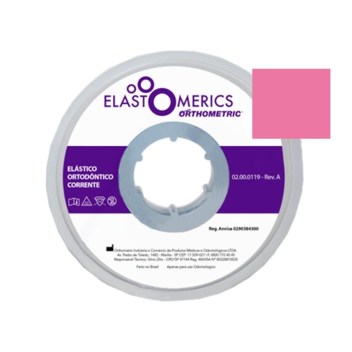 Elástico Corrente Médio 1,5m - Orthometric
