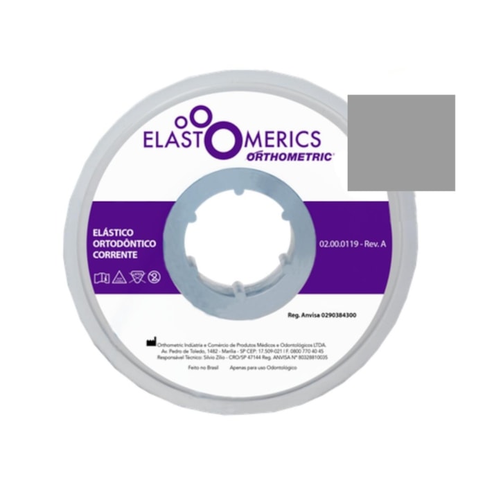 Elástico Corrente Médio 1,5m - Orthometric