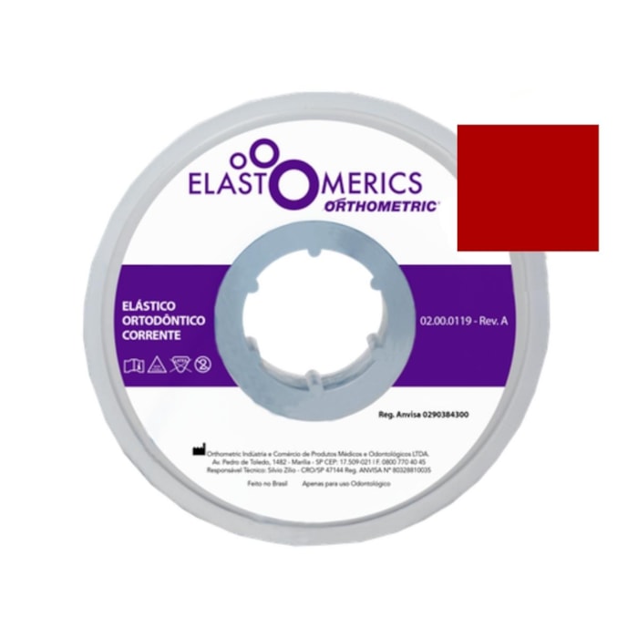 Elástico Corrente Médio 1,5m - Orthometric