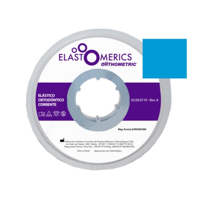 Elástico Corrente Médio 1,5m - Orthometric