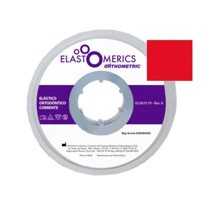 Elástico Corrente Médio 1,5m - Orthometric