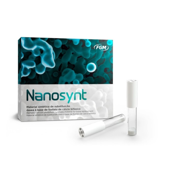 Enxerto Ósseo Sintético Nanosynt com 2 ampolas - FGM