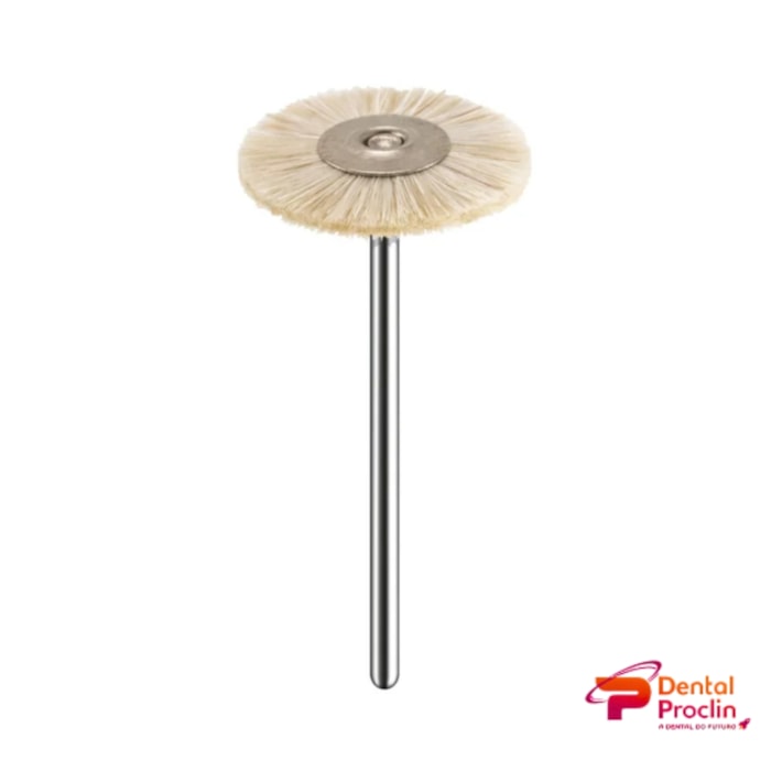 Escova de Pelo de Cabra para Polimento PM - American Burrs
