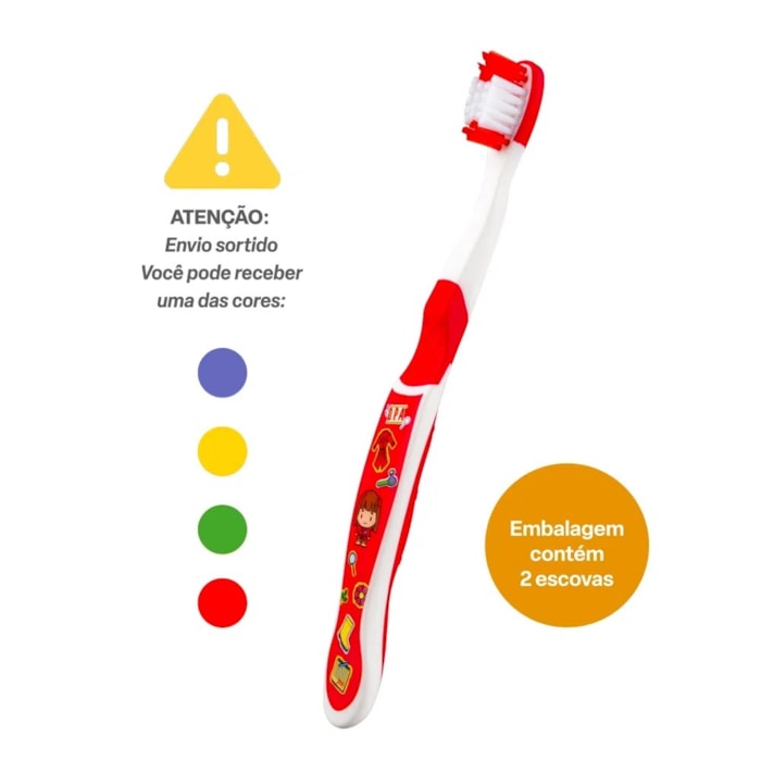 Escova Dental Infantil D.P.A - Multilaser