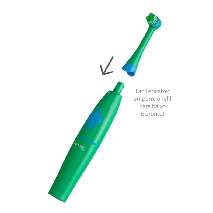 Escova Dental Infantil Funny Brush Fred - Multilaser