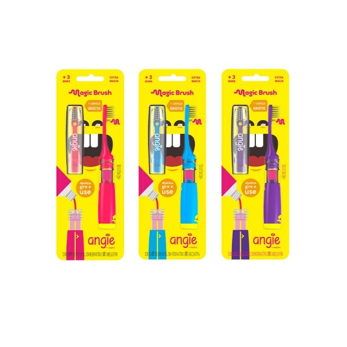 Escova Infantil Magic Brush - Angelus