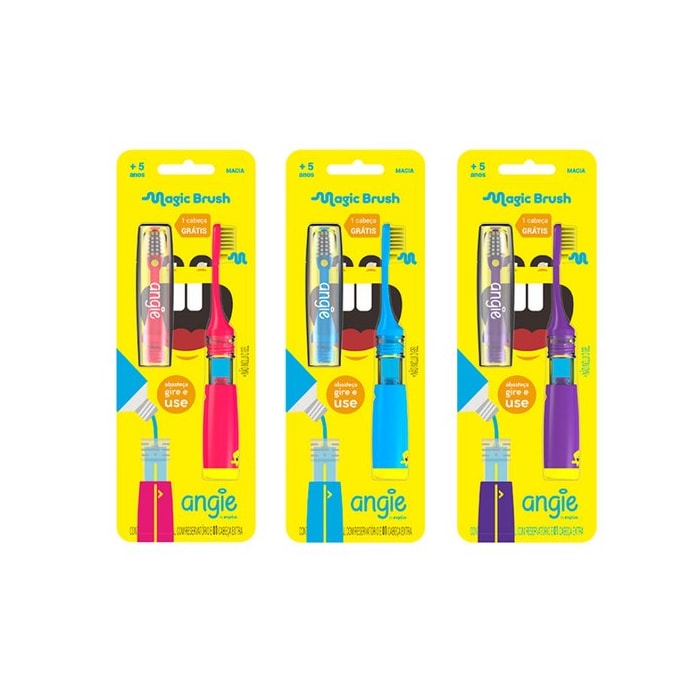 Escova Infantil Magic Brush - Angelus