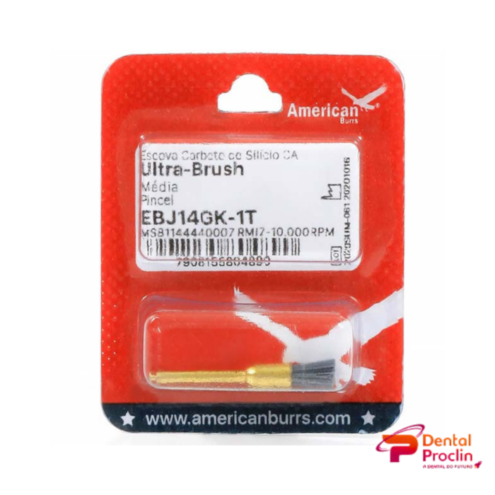 Escova Ultra-Brush de Carbeto de Silício Média CA - American Burrs