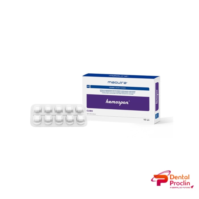 Esponja Hemostática Hemospon - Maquira