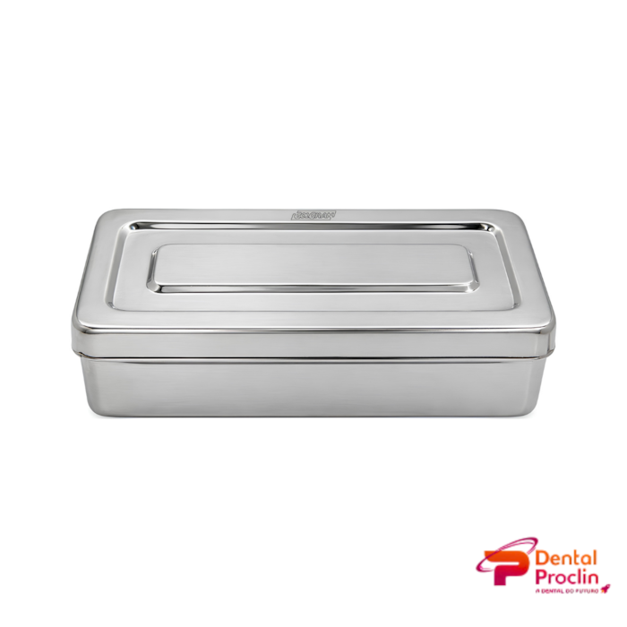 Estojo Inox Liso Nº 26x12x6 - Golgran