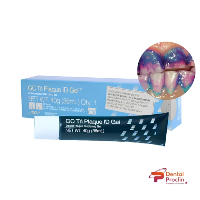 Evidenciador de Placa Tri Plaque ID Gel - GC
