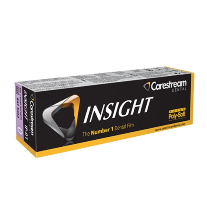 Filme Radiográfico Insight Infantil IP-01 Periapical - Carestream  Validade: 11/25