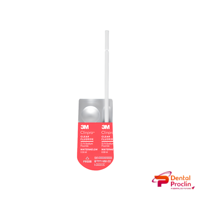 Fluor 3M™ Clinpro Clear com 10 Doses - Solventum Validade: 02/27