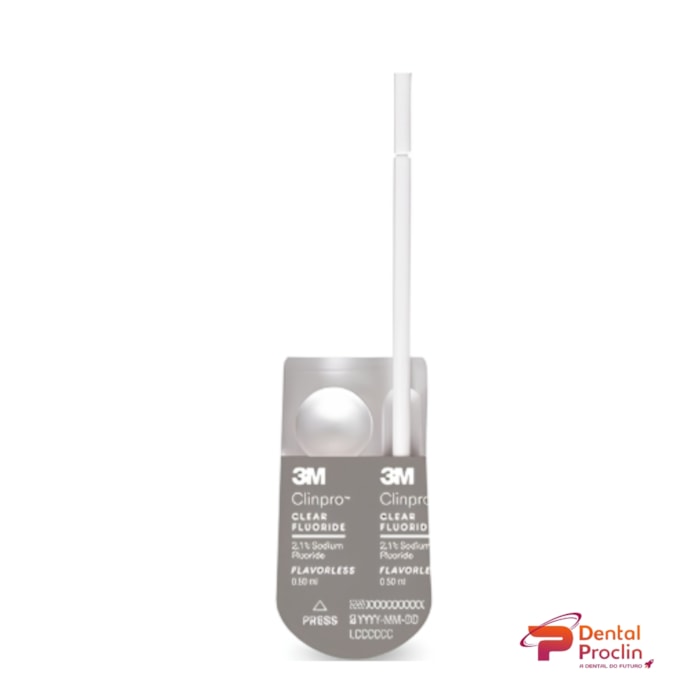 Fluor 3M™ Clinpro Clear com 10 Doses - Solventum