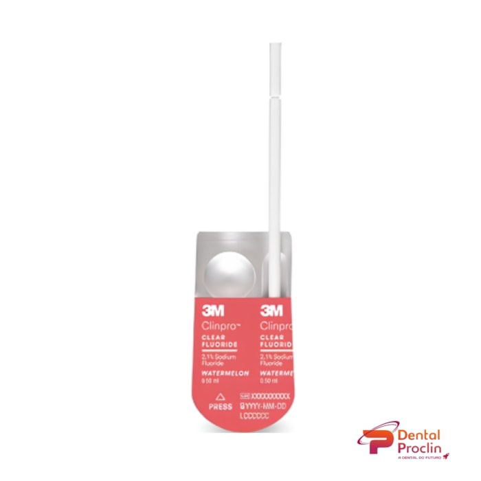 Fluor 3M™ Clinpro Clear com 50 Doses - Solventum