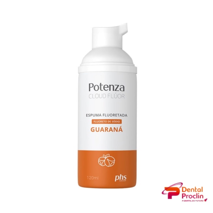 Flúor em Espuma Potenza Cloud Flúor 120ml - PHS