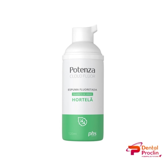 Flúor em Espuma Potenza Cloud Flúor 120ml - PHS