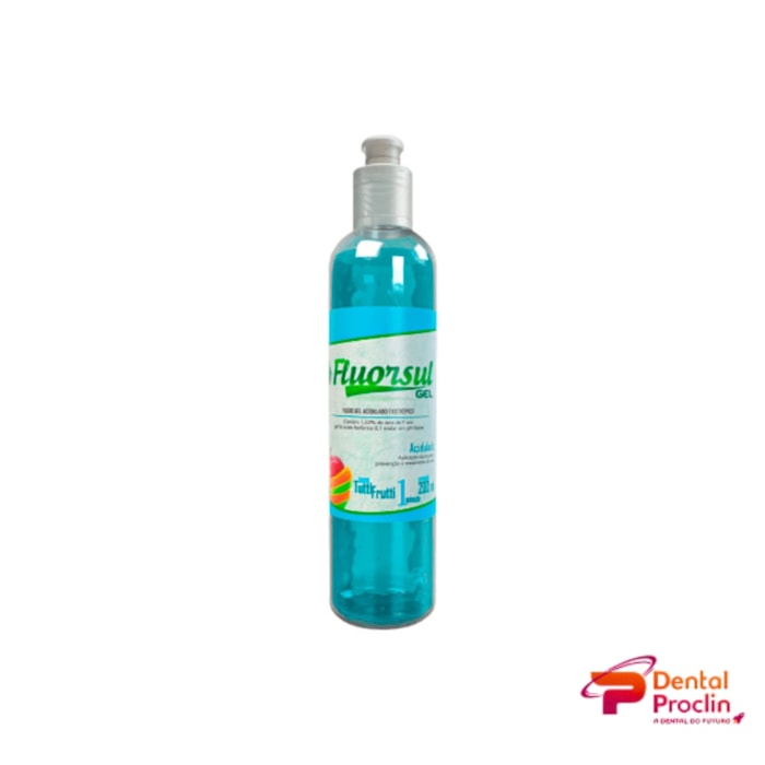 Flúor Gel 200ml Flúorsul - Iodontosul Validade: 07/26