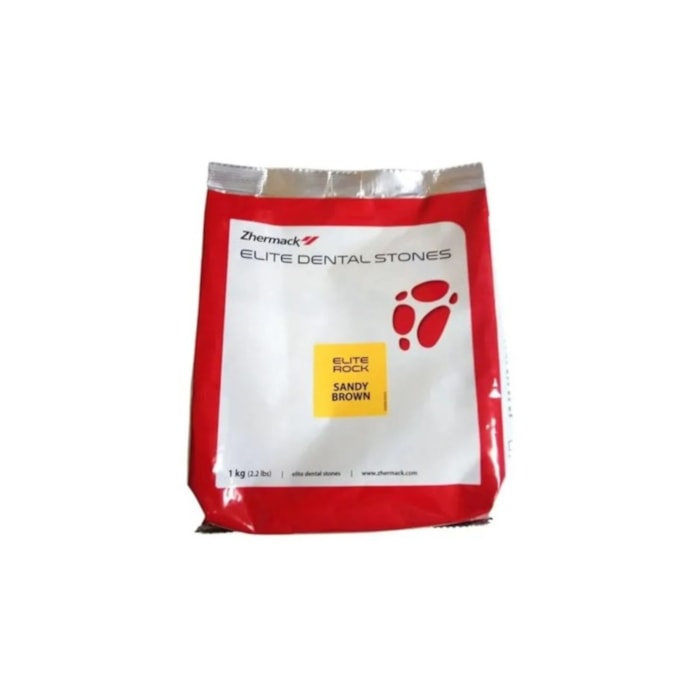 Gesso Pedra Especial Elite Rock Sandy Brown Tipo IV - Zhermack Validade:  04/25