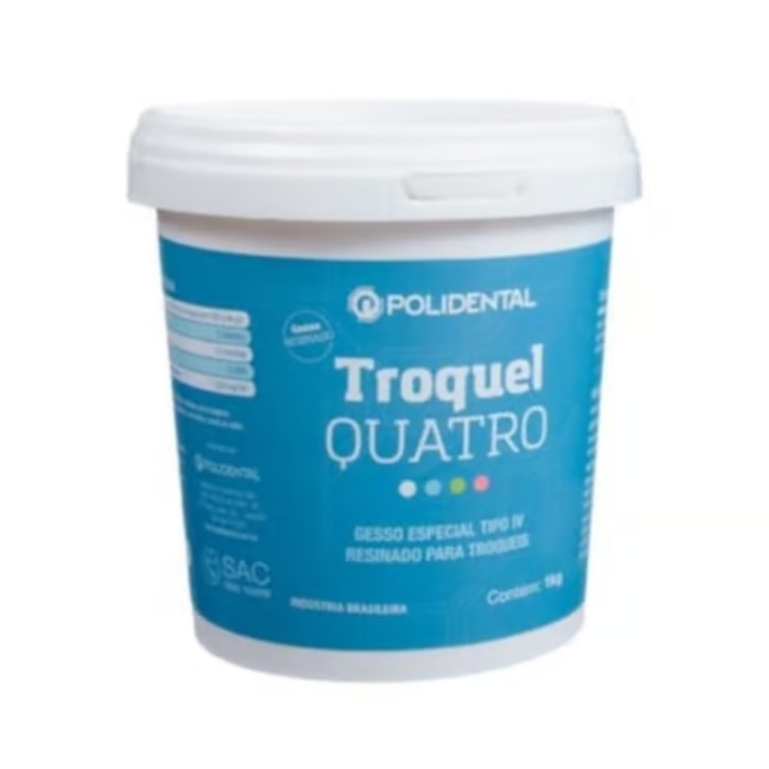 Gesso Pedra Especial Tipo IV - Polidental Validade: 05/25