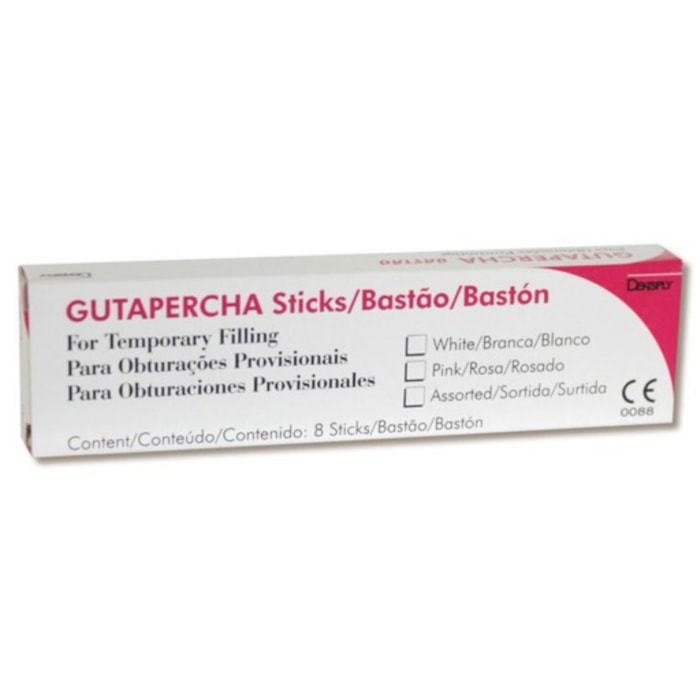 Guta Percha Bastão Odahcam Maillefer com 8 Unidades - Dentsply Sirona Validade: 03/24