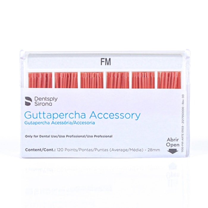 Guta Percha com 120 Unidades - Dentsply