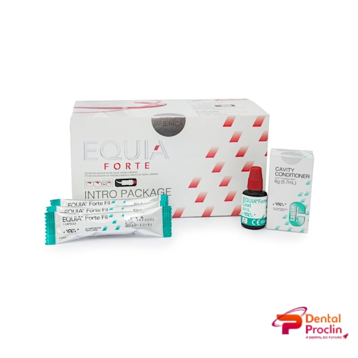 Híbrido de Vidro Equia Forte Intro Kit - GC