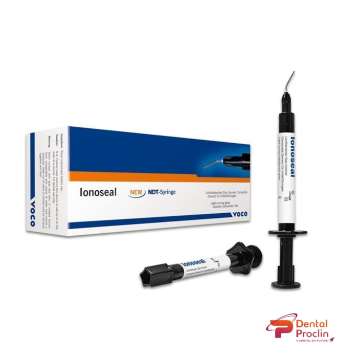 Ionômero de Vidro Forrador Ionoseal com 2 Seringas - Voco