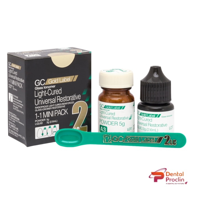 Ionômero de Vidro Restaurador GC Gold Label 2 LC R - GC