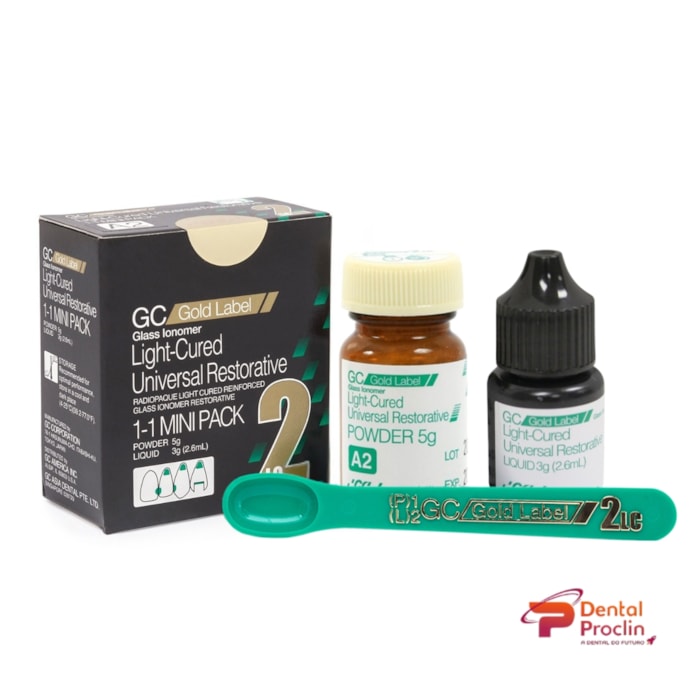 Ionômero de Vidro Restaurador GC Gold Label 2 LC R - GC