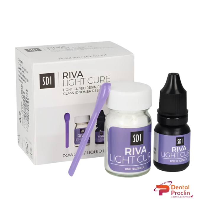 Ionômero de Vidro Restaurador Riva Light Cure Kit - SDI