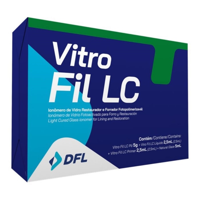Ionômero de Vidro Restaurador Vitro Fil LC - DFL - Validade: 01/23