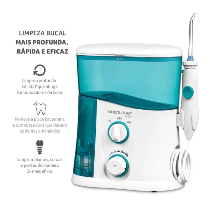 Irrigador Oral Clearpik Professional 1l - Multilaser