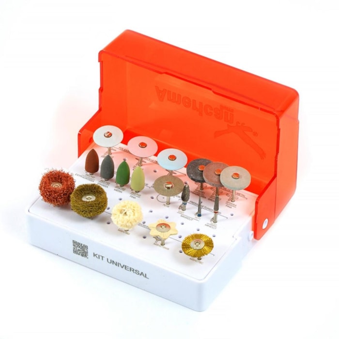 Kit Acabamento e Polimento Universal - American Burrs | Dental Proclin