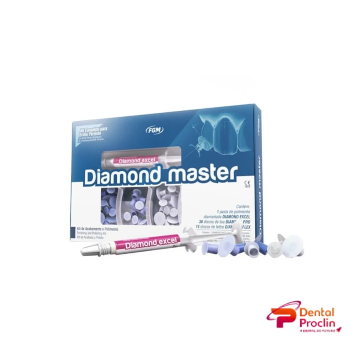 Kit de Acabamento e Polimento Diamond Master - FGM