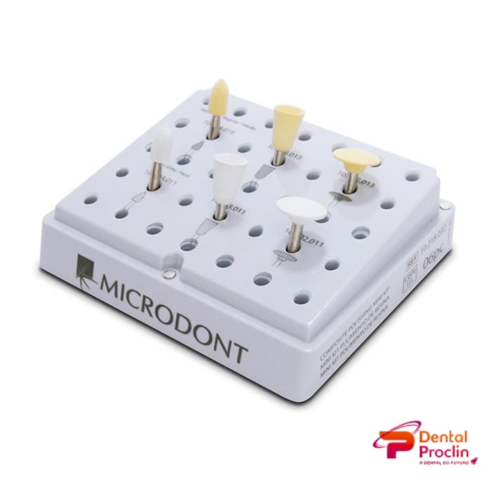Kit de Polimento de Resina Mini - Microdont