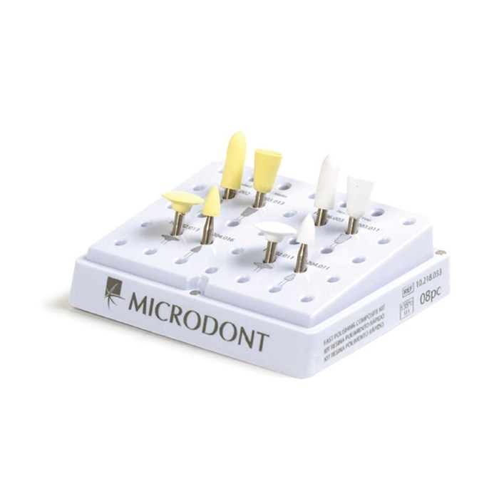 Kit de Polimento de Resina Rápido - Microdont