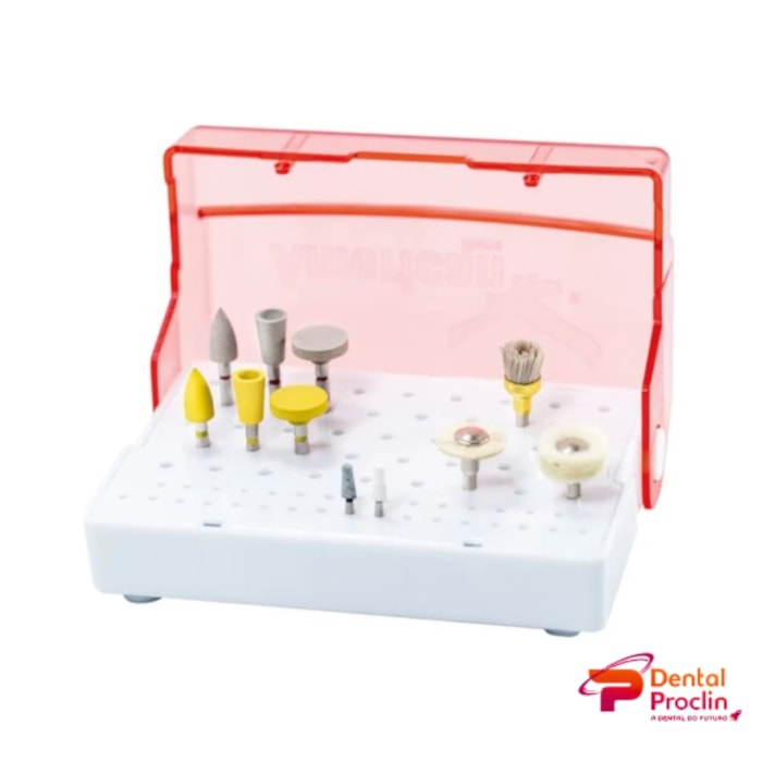 Kit para Acabamento e Polimento Diamantado para Resinas Durapol - American Burrs