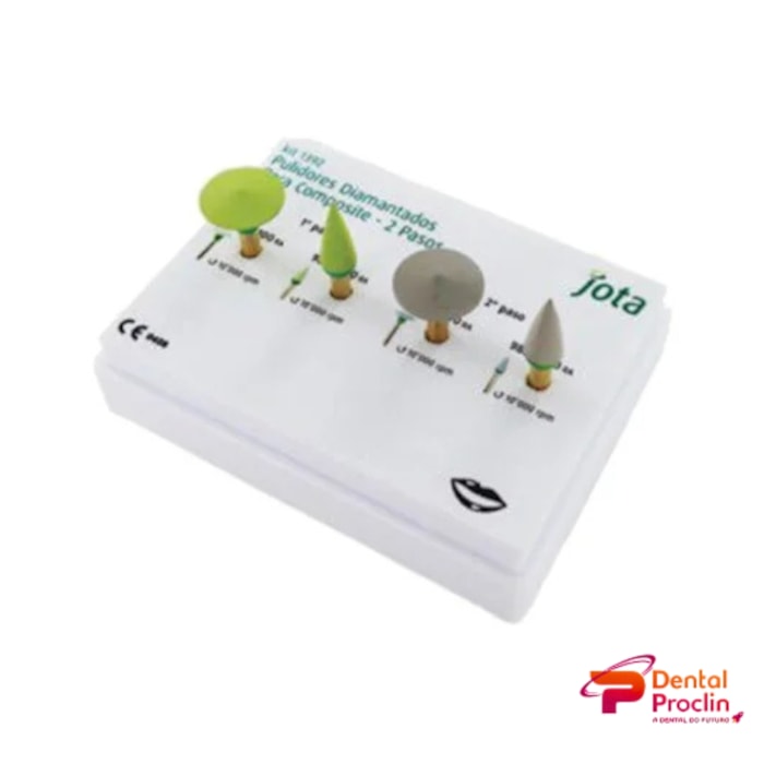 Kit Polidores Diamantados Para Resina Composta - Jota