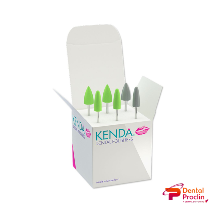 Kit Polimento Kenda Planus HP 6 Peças - Vigodent