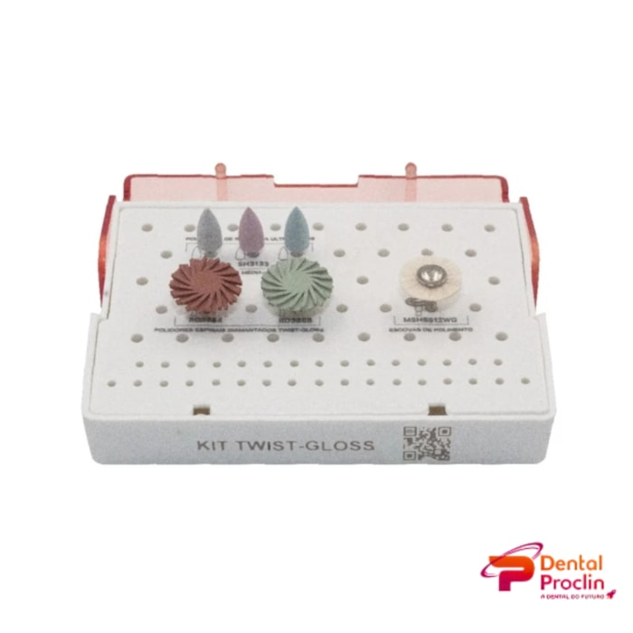 Kit Twist-Gloss Polidores Diamantadas CA - American Burrs