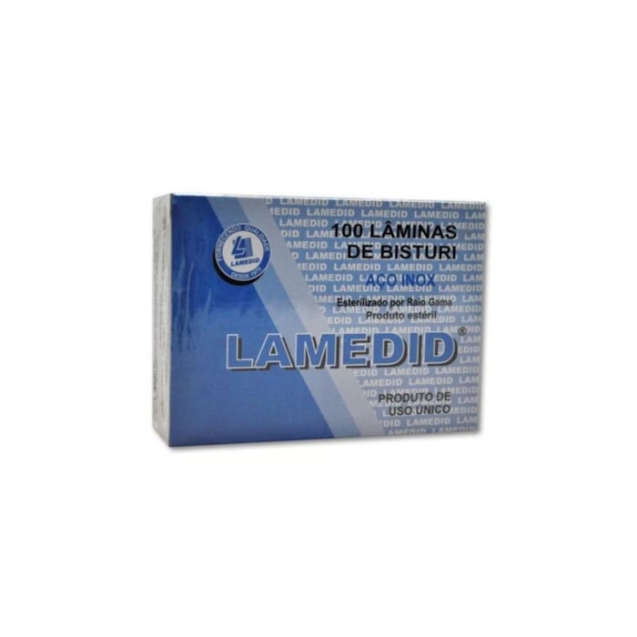 Lâmina de Bisturi de Aço Inox - Lamedid