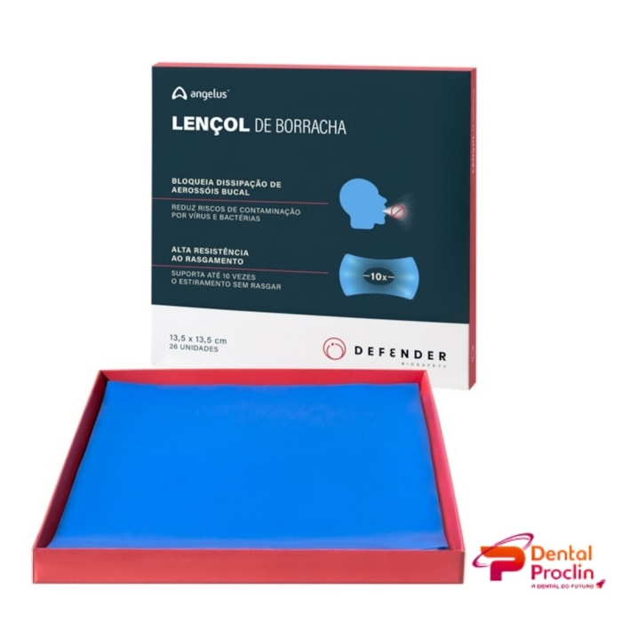 Lençol de Borracha Azul - Angelus