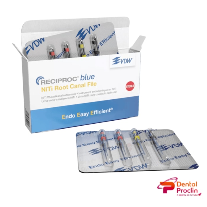 Lima Reciprocante Reciproc Blue - VDW Validade: 03/27