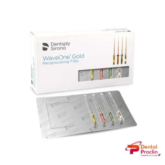 Lima Reciprocante Wave One Gold Maillefer com 3 unidades - Dentsply Sirona
