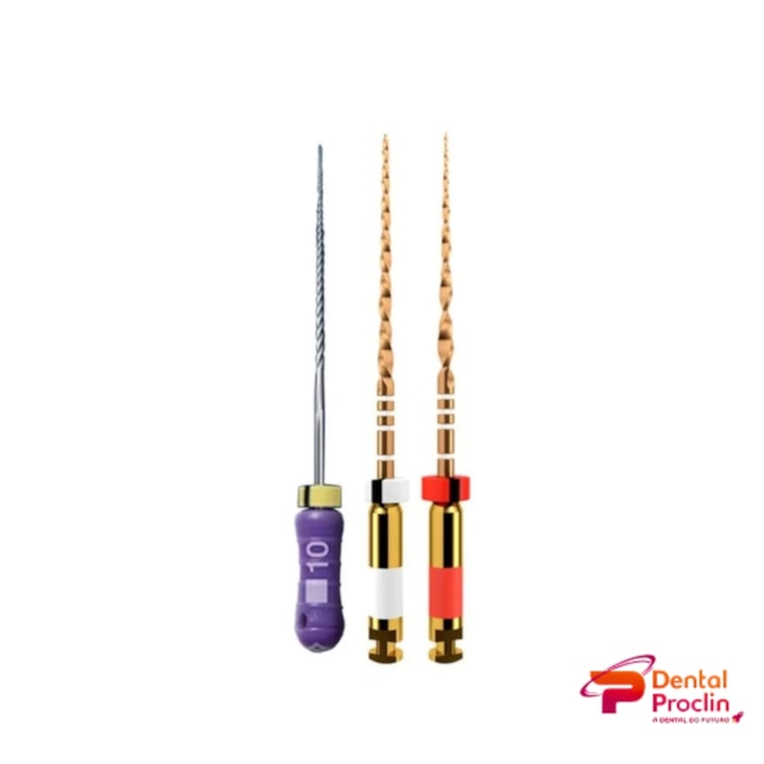 Lima Reciprocante WaveOne Gold Glider Maillefer com 3 Unidades - Dentslpy