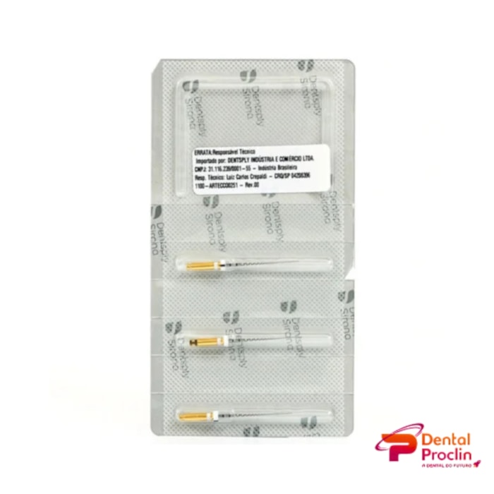 Lima Rotatória ProGlider Maillefer com 3 Unidades - Dentsply Sirona