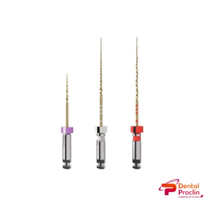 Lima Rotatória TruNatomy Sequence Maillefer com 3 Unidades - Dentsply Sirona