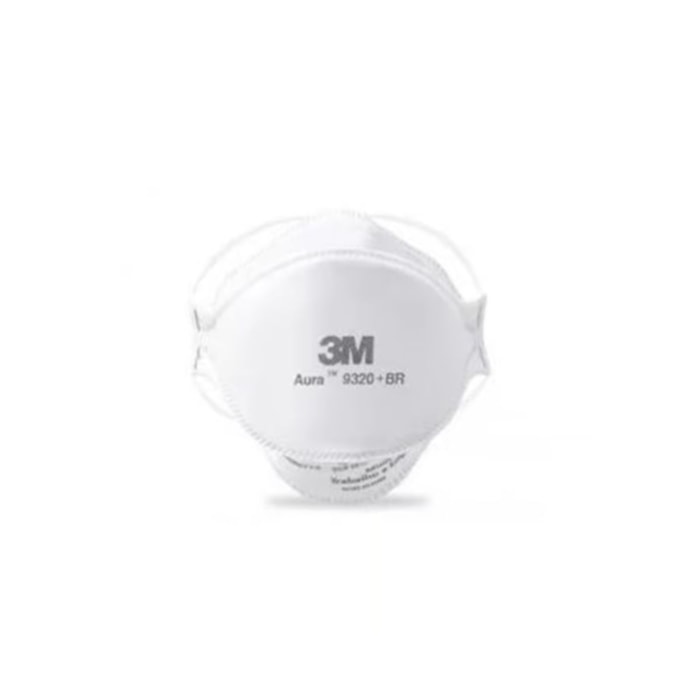 Máscara Descartável 3M™ Aura™ 9320+BR -  Solventum Validade: 12/24